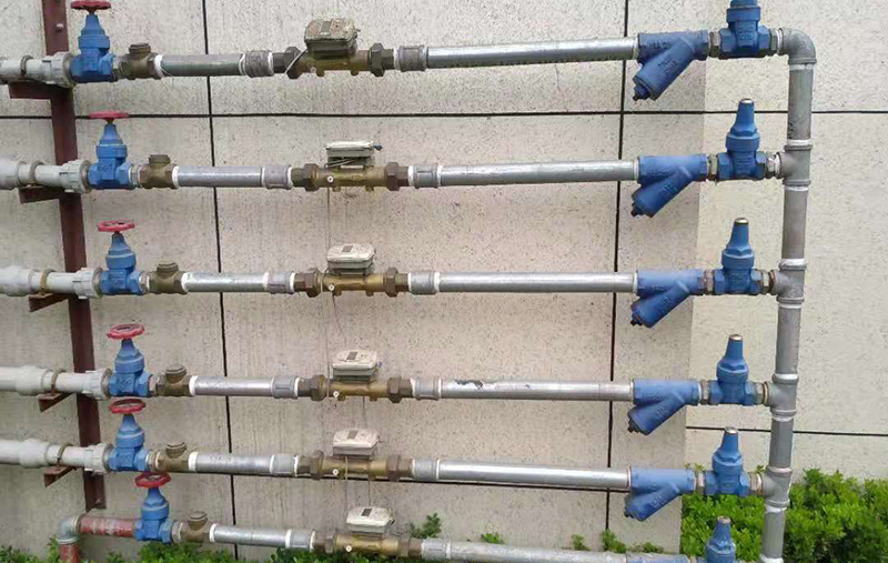 匯龍地產有線遠傳超聲波水表安裝案例【騰越科技】